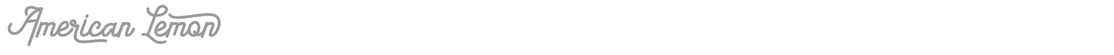 American Lemon font preview